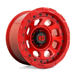 XD - XD Wheels XD861 STORM 17x9 5x5.0 -12mm Candy Red XD86179050912N - Image 1