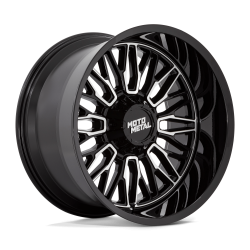Moto Metal - Moto Metal MO809 STINGER 20x10 5x5.0 5x5.5 -18mm Black/Machined MO809BD20103518N - Image 1