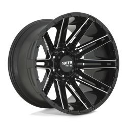Moto Metal - Moto Metal MO998 KRAKEN 22x10 8x170 -18mm Gloss Black/Milled MO99822087318N - Image 1