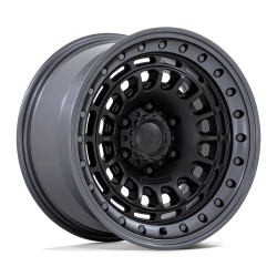 Black Rhino Hard Alloys - Black Rhino Wheels BR014 SAHARA 17x9 6x5.5 0mm Black/Gunmetal BR014MA17906800 - Image 1