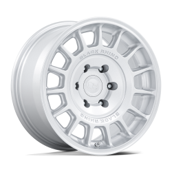 Black Rhino Hard Alloys - Black Rhino Wheels BR015SX17856800 BR015 VOLL 17x8.5 6x5.5 0mm Hyper Silver - Image 1