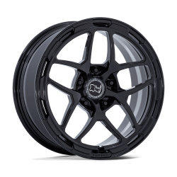 Black Rhino Hard Alloys - Black Rhino Wheels STALLBERG 18x8 5x130 20mm Gloss Black BR401BX18805320 - Image 1