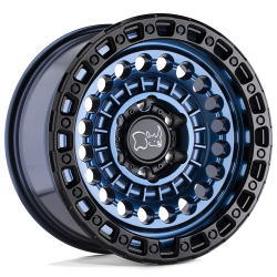 Black Rhino Hard Alloys - Black Rhino Wheels SENTINEL 17x8.5 5x5.0 -18mm Blue/Black 1785STN-85127U71 - Image 1