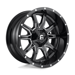 Fuel 1PC - Fuel Off Road D627 VANDAL 20x10 5x4.5 5x5.0 -18mm Black/Milled D62720002647US - Image 1