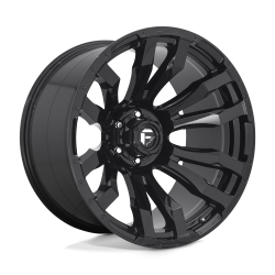 Fuel 1PC - Fuel Off Road D675 BLITZ 20x10 5x5.0 -18mm Gloss Black D67520007547US - Image 1
