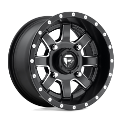 Fuel UTV - Fuel Off Road D538 MAVERICK 14x7 4x110 13mm Matte Black/Milled D5381470A444 - Image 1
