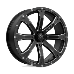 MSA Offroad Wheels - MSA Wheels M42-08756 M42 BOUNTY 18x7 4x156 10mm Satin Black/Milled - Image 1