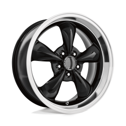 Performance Replicas - Performance Replicas PR106 18x10 5x4.5 45mm Gloss Black/Machined 106B-816545 - Image 1