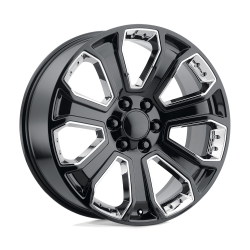 Performance Replicas - Performance Replicas PR113 22x9 6x5.5 24mm Gloss Black 113GC-2295824 - Image 1
