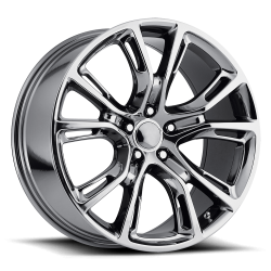 Performance Replicas - Performance Replicas PR137 20x9 5x5.0 34mm Black Chrome 137BC-297334 - Image 1