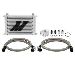 Mishimoto - Mishimoto MMOC-UH Universal Silver Oil Cooler Kit 25 Row - Image 1