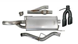 Roush Performance - Roush Performance 422264-BLK 3" Cat-Back Exhaust System 21-24 Ford F150 5.0L - Image 1