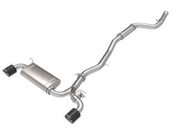 aFe Power - aFe 49-36050-C 2.5-3" Exhaust System w/Carbon Fiber Tip for 21-24 GR Supra 2.0L - Image 1