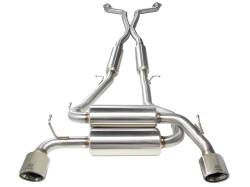 aFe Power - aFe 49-36103-P 2.5" Exhaust System w/Polished Tip for 08-16 Infiniti Coupe 3.7L - Image 3