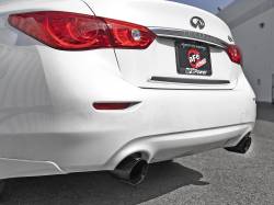 aFe Power - aFe 49-36130NM-B 2.5" Axle-Back Exhaust System for 16-24 Infiniti Q50 V6 3.0L - Image 5