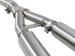 aFe Power - aFe 49-36132NM-L 2.5" Exhaust System w/Blue Flame Tip for 16-24 Infiniti Q50 3.0 - Image 3