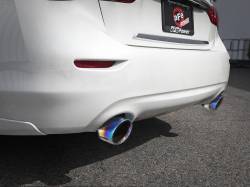 aFe Power - aFe 49-36132NM-L 2.5" Exhaust System w/Blue Flame Tip for 16-24 Infiniti Q50 3.0 - Image 5