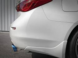 aFe Power - aFe 49-36132NM-L 2.5" Exhaust System w/Blue Flame Tip for 16-24 Infiniti Q50 3.0 - Image 6