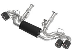 aFe Power - aFe 49-34124-C Exhaust System w/Muffler Carbon for 20-26 Corvette E-Ray 6.2L - Image 1