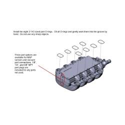 Holley EFI - Holley EFI 300-905 Engine Intake Manifold Gasket Set - Image 8