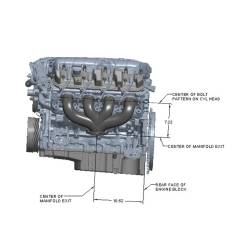 Hooker BlackHeart - Hooker BlackHeart BHS5188 Exhaust Manifold - Image 2