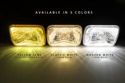 Retrobright - Retrobright LFRB100-1 Holley RetroBright LED Headlights Euro Yellow 4x6 Each - Image 7