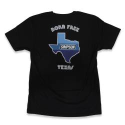Simpson Motorcycle - Simpson Motorcycle BFTTLG5 T-Shirt Large Black - Image 1