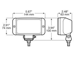 Peterson - Peterson M502HF Vehicle-Mounted Work Light - Image 2