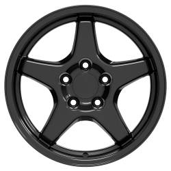OE Wheels LLC - OE Wheels CV01 17x11 5x4.75 50mm Gloss Black CV01-17110-5475-50B - Image 2