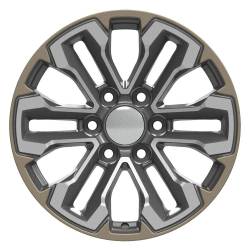 OE Wheels LLC - OE Wheels CV69 18x8.5 6x5.5 26mm Gunmetal/Machined CV69-18085-6550-26MG1 - Image 2