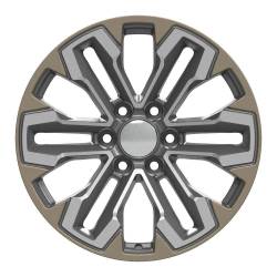 OE Wheels LLC - OE Wheels CV69 20x9 6x5.5 26mm Gunmetal/Machined CV69-20090-6550-26MG1 - Image 2