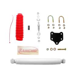 Rancho RS97488 Front Steering Damper Cylinder Kit for 99-04 Ford F250/F350 4WD