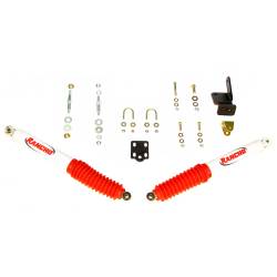 Rancho RS98511 Front Steering Damper Cylinder Kit for 06-08 Dodge RAM 1500