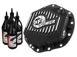 aFe Power - aFe 46-71261B Differential Cover Black w/Mach Fins/Gear Oil for Chevy/GMC 6.6L - Image 1