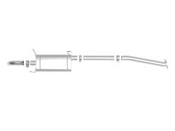 aFe Power - aFe 49-46046 2.5" Hi-Tuck Exhaust System for 16-23 Toyota Tacoma 2.7L/3.5L - Image 4