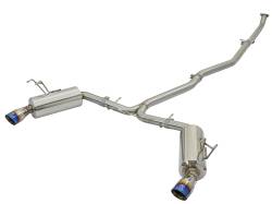 aFe Power - aFe 49-36615-L 2.5-2.25" Cat-Back Dual-Exit Exhaust System for 16-21 Civic 1.5L - Image 1