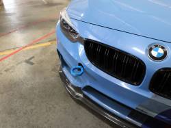 aFe Power - aFe 450-502001-L Front Tow Hook Blue for 14-21 BMW 2.0/3.0L - Image 6