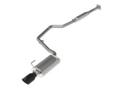 aFe Power - aFe 49-36052-B 2.25" Exhaust System w/Black Tip for 12-16 Subaru Impreza 2.0L - Image 1