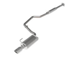aFe Power - aFe 49-36052-P 2.25" Exhaust System w/Polished Tip for 12-16 Subaru Impreza 2.0L - Image 1
