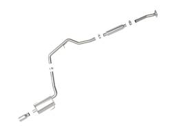 aFe Power - aFe 49-36052-P 2.25" Exhaust System w/Polished Tip for 12-16 Subaru Impreza 2.0L - Image 3