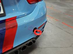 aFe Power - aFe 450-502002-R Rear Tow Hook Red for 12-20 BMW 2.0/3.0L - Image 6