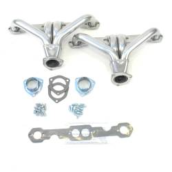 Patriot Exhaust - Patriot Exhaust H8037-1 Ceramic Coated Tight Tuck Exhaust Header for SBC - Image 1