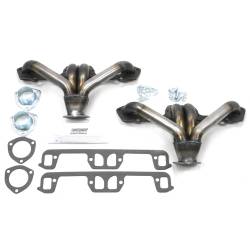Patriot Exhaust - Patriot Exhaust H8205 Raw Steel Tight Tuck Exhaust Header for Small Block Mopar - Image 1