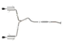 aFe Power - aFe 49-36804-B 2.5-2.25" Cat-Back Exhaust w/Black Tip for 14-18 Forester 2.0L - Image 2