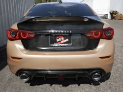 aFe Power - aFe 49-36136-B 2.5" SS Exhaust System w/Black Tip for 14-15 Infiniti Q50 3.7L - Image 4