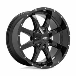 Moto Metal - Moto Metal MO970 17x8 5x5.0 5x5.5 0mm Gloss Black/Milled MO970780353A00 - Image 1