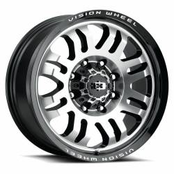 Vision Wheel - Vision Wheel 409 Inferno 17x8.5 6x5.5 0mm Gloss Black/Machined 409-7883GBMF0 - Image 1