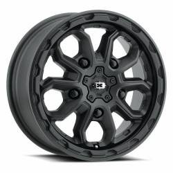 Vision Wheel - Vision Wheel 410 Korupt 16x6.5 6x130 45mm Satin Black 410-6663SB45 - Image 1