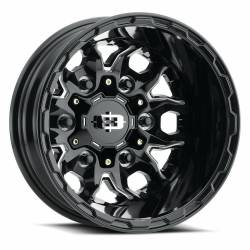 Vision Wheel - Vision Wheel 410 Korupt 16x6 6x180 -130mm Gloss Black/Milled 410-6678GBMS-130 - Image 1