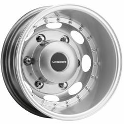 Vision Wheel - Vision Wheel 181Z Hauler 16x5.5 6x205 -126.05mm Hyper Silver 181Z6526HSR161 - Image 1